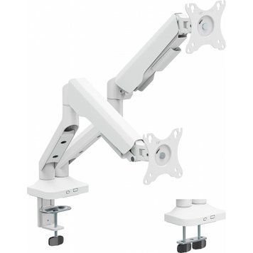Кріплення настільне для двох моніторів OfficePro 17-35" White (MA442W) [617851]