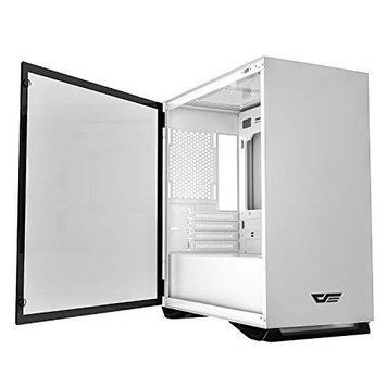 Корпус для комп'ютера DARK FLASH DLM22 mATX без блока живлення, білий (DLM22 WHITE) [503297]