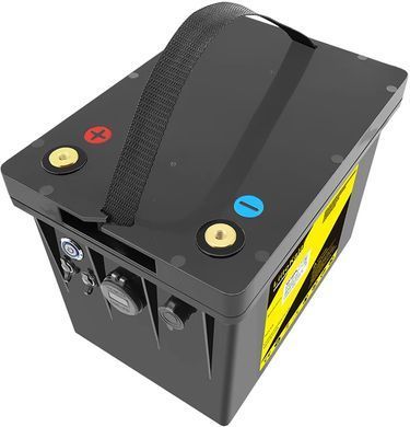 Акумуляторна батарея LiitoKala LiFePO4 DC-12V100Ah, LED, XLR 3PIN, DC5.5 * 2.1/2 5A, USB3.0/1 18W, P (DC-12V100Ah LiFePO4) [404118]