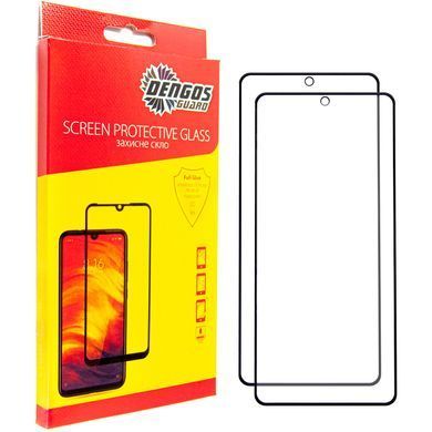 Захисне скло Dengos для Xiaomi Redmi Note 11/11s Black Full Glue (DG-TG2P-44) [600737]