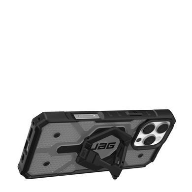 Чохол-накладка Urban Armor Gear Magsafe для Apple iPhone 16 Pro Max Ash/Black Stand (1144651BV02) [616754]