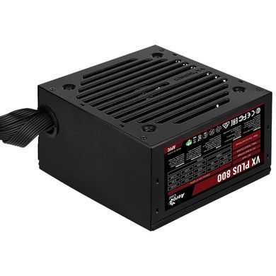 Блок живлення AeroCool VX Plus Stealth 800 800W (ACPN-VS80AEY.12) [614685]
