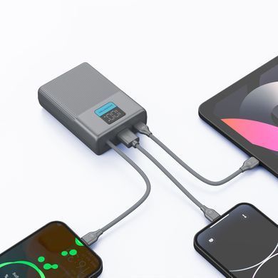 Універсальна мобільна батарея Marstek 10000mAh Grey (P265L) [615708]