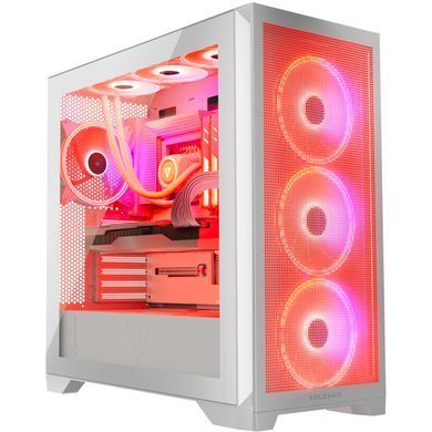 Корпус Modecom VOLCANO EXPANSE S ARGB 4x140mm fans MIDI USB 3.0x2+TYPE-C WHITE без БЖ ATX (AT-EXPANSE-SG-20-000000) [402984]