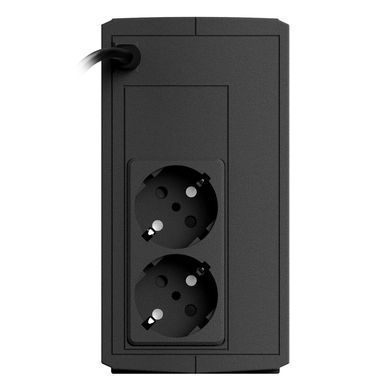 Джерело безперебійного живлення NJOY (UPLI-LI060KE-CG01B) Lin.int., AVR, 2 x евро, пластик (Keen 600) [610738]