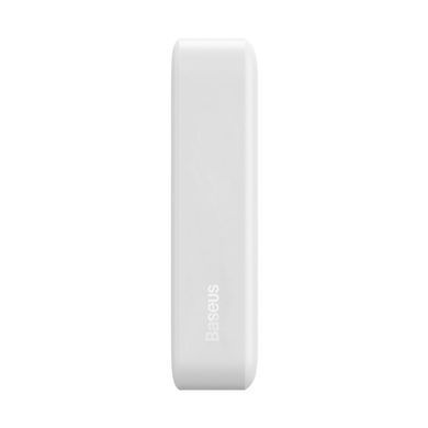 Зовнішній акумулятор Baseus Magnetic Mini Wireless Fast Charge Power Bank 20000mAh 20W White (PPCX150002) [806195]