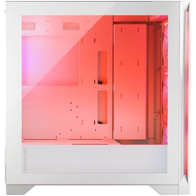 Корпус Modecom VOLCANO EXPANSE S ARGB 4x140mm fans MIDI USB 3.0x2+TYPE-C WHITE без БЖ ATX (AT-EXPANSE-SG-20-000000) [402984]