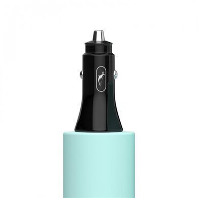 Автомобільний зарядний пристрій SkyDolphin SZ16 PD+QC3.0 (2USB, 3.1A) Black (SDAZP-000090) [603313]