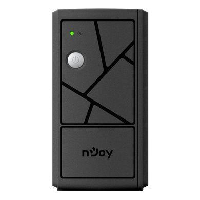 Джерело безперебійного живлення NJOY (UPLI-LI060KE-CG01B) Lin.int., AVR, 2 x евро, пластик (Keen 600) [610738]