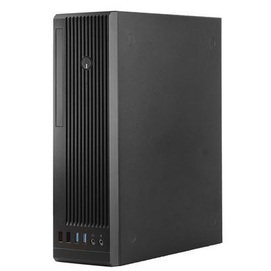 Корпус Chieftec UNI mATX, БЖ 300W, SLIM FF (BE-10B-300) [402931]