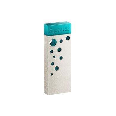 Флеш-накопичувач USB2.0 32GB Apacer AH11J Turquoise Green (AP32GAH11JG-1) [607296]