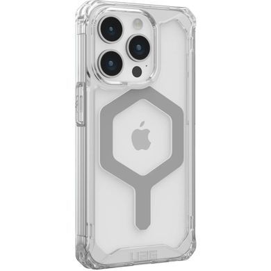 Чохол-накладка Urban Armor Gear Plyo Magsafe для Apple iPhone 15 Pro Ice/Silver (114286114333) [602144]