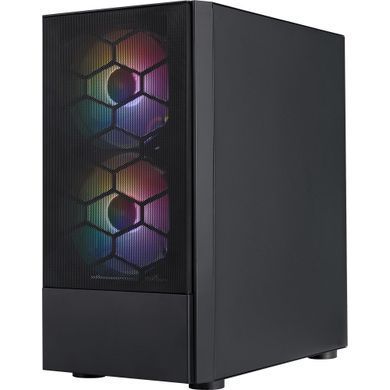 Корпус 1stPlayer Black без БЖ (X4-M-BK-2F1P-1F1) [608758]