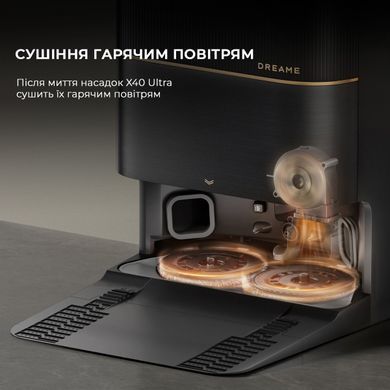 Робот-пилосос Dreame Bot X40 Ultra Black (RLX63CE-Bl) [621602]