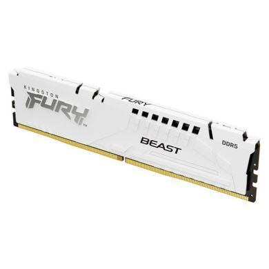 Пам'ять ПК Kingston DDR5 16GB 5600 FURY Beast Білий EXPO (KF556C36BWE-16) [111557]