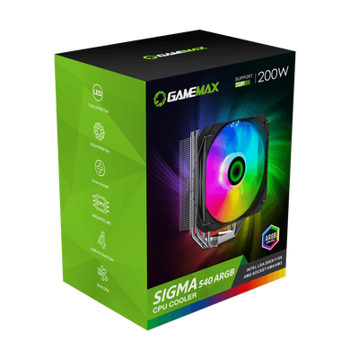 Кулер для процесора GAMEMAX (Sigma 540 ARGB) [303485]