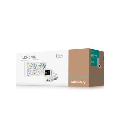 Система водяного охолодження DeepCool LM240 WH (R-LM240-WHDMMC-1) [618123]