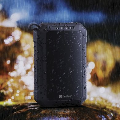УМБ Sandberg 10000mAh Hand Warmer з обігрівачем рук 2A, USB, Type-C in, PowerThru, LED ліхтар 1W (420-65) [402190]