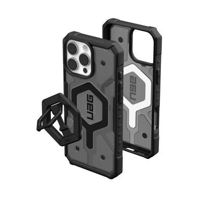 Чохол-накладка Urban Armor Gear Magsafe для Apple iPhone 16 Pro Max Ash/Black Stand (1144651BV02) [616754]