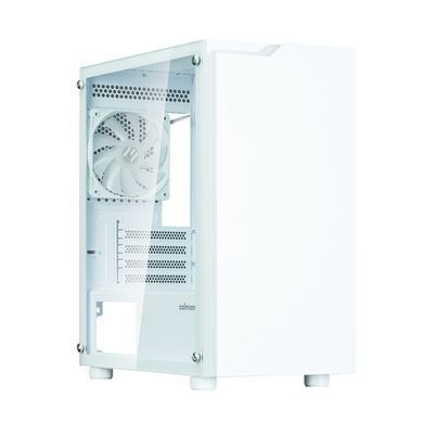 Корпус Zalman T4 Plus без БЖ, 2xUSB3.0, 1xUSB2.0, 1x120мм ARGB, VGA 3200мм, LCS ready, TG Side Panel, mATX, білий (T4PLUSWHITE) [109566]