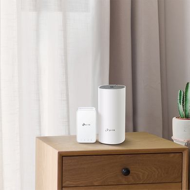 Система WiFi-Mesh TP-LINK Deco E3 (Deco E4R + Deco M3W), AC1200, 2xFE LAN/WAN (DECO-E3-2-PACK) [14468]