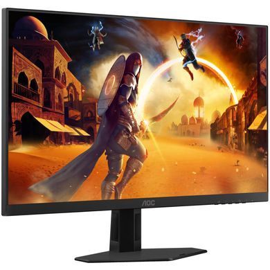 Монітор TFT 23.8" AOC, Fast IPS, 260Гц, 2xHDMI, DP, чорно-червоний (24G4ZRE) [405412]