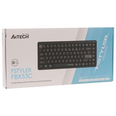 Клавіатура бездротова A4Tech FBX53C Black (FBX53C (Black)) [606097]
