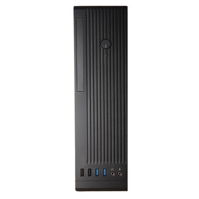 Корпус Chieftec UNI mATX, БЖ 300W, SLIM FF (BE-10B-300) [402931]