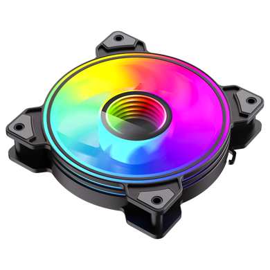 Кулер для корпуса GAMEMAX (Dual Ring Infinity BK) [303434]