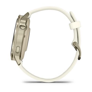 Смарт-годинник Garmin Venu 4 41mm Luna Gold with Bone Silicone (010-03013-40) [619686]