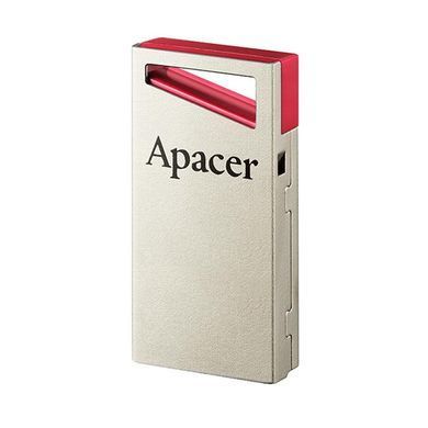 Флеш-накопичувач USB 32GB Apacer AH112 Gold/Red (AP32GAH112R-1) [607066]