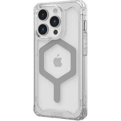 Чохол-накладка Urban Armor Gear Plyo Magsafe для Apple iPhone 15 Pro Ice/Silver (114286114333) [602144]