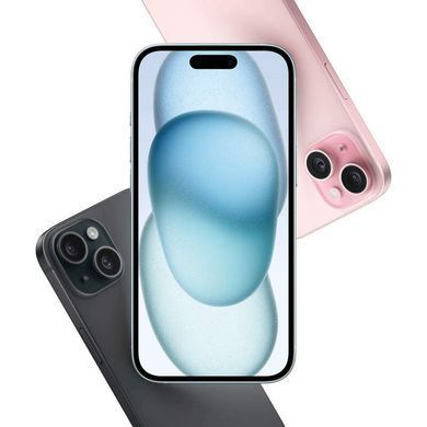 Смартфон Apple iPhone 15 128GB Black (MTP03RX/A) [21774]