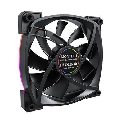 Корпусний вентилятор 140MM MONTECH (AX140 PWM BLACK) [501669]