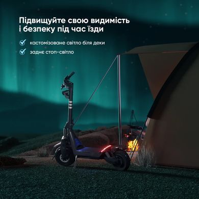 Електросамокат OKAI ES800 Panther Off-Road Black 12", 1500(3000)W, Dual Motor, 19.2Ah, 50km, 60km\h, 35%, NFC, App, 43kg (ES800-B) [800007]