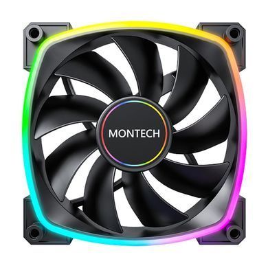 Корпусний вентилятор 140MM MONTECH (AX140 PWM BLACK) [501669]