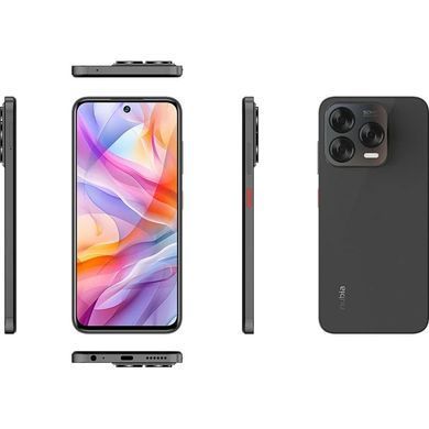 Смартфон ZTE (Nubia V70 Design 8/128GB Gray) [600277]