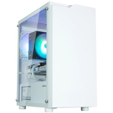 Корпус Zalman T4 Plus без БЖ, 2xUSB3.0, 1xUSB2.0, 1x120мм ARGB, VGA 3200мм, LCS ready, TG Side Panel, mATX, білий (T4PLUSWHITE) [109566]