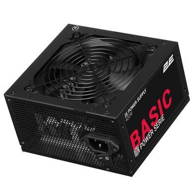 Блок живлення 2E Basic Power (400W), >80%, 120мм, 1xMB 24pin(20+4), 1xCPU 8pin(4+4), 3xMolex, 4xSATA, 1xPCIe 8pin(6+2) (2E-BP400-120APFC) [111675]