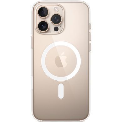 Чохол-накладка Apple Clear Case with MagSafe для Apple iPhone 16 Pro Max Transparent (MA7F4) [614584]