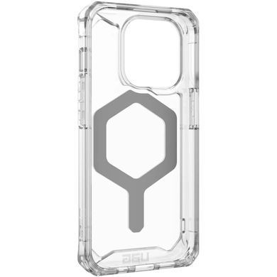 Чохол-накладка Urban Armor Gear Plyo Magsafe для Apple iPhone 15 Pro Ice/Silver (114286114333) [602144]