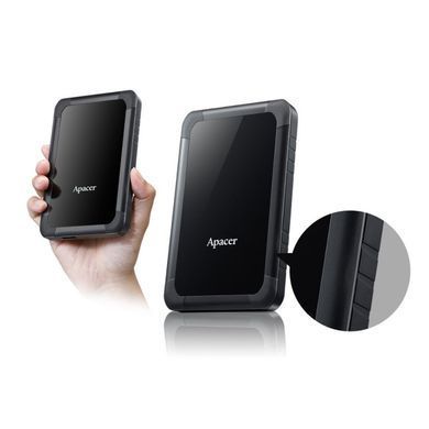 Зовнішній жорсткий диск PHD External 2.5'' Apacer USB 3.2 Gen. 1 AC532 1TB Black (AP1TBAC532B-1) [803176]