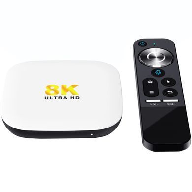 TV Медіаплеєр H96 MAX M2 4/32Gb/ Rockchip RK3528/ Android 13/ WiFi 2.4G+5G/ LAN:1000M/ BT пульт (M2_4GB/32GB) [404865]