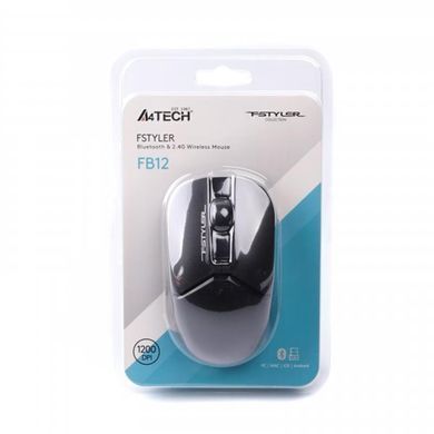 Миша бездротова A4Tech FB12 Black USB (FB12 (Black)) [611434]