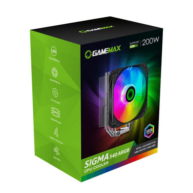 Кулер для процесора GAMEMAX (Sigma 540 ARGB) [303485]