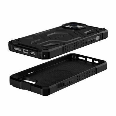 Чохол-накладка Urban Armor Gear Monarch Pro Magsafe для Apple iPhone 14 Plus/15 Plus Kevlar Black (114029113940) [601679]