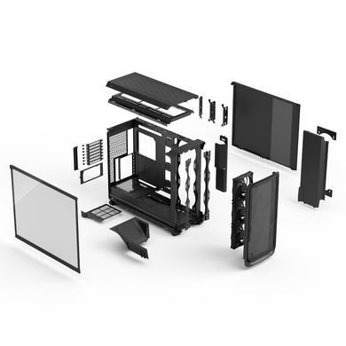 Корпус для ПК FRACTAL DESIGN Meshify 3 XL Black TG LT (FD-C-MES3X-02) [303880]