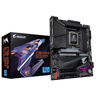 Материнська плата GIGABYTE Z790 AORUS ELITE DDR4 s1700 Z790 4xDDR4 M.2 HDMI ATX (Z790_A_ELITE_DDR4) [109236]
