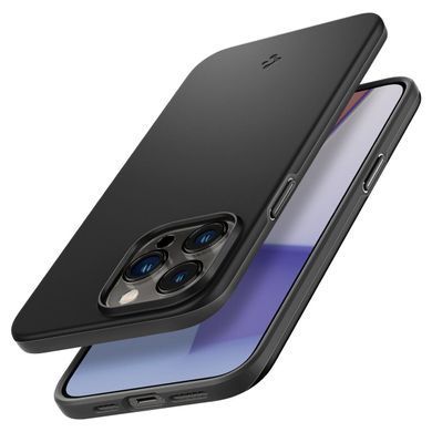Чохол-накладка Spigen Thin Fit для Apple iPhone 14 Pro Max Black (ACS04765) [602872]