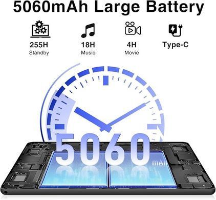 Планшет (Doogee U9 3/64GB Black) [609890]